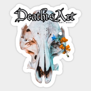 Death is Art Sticker